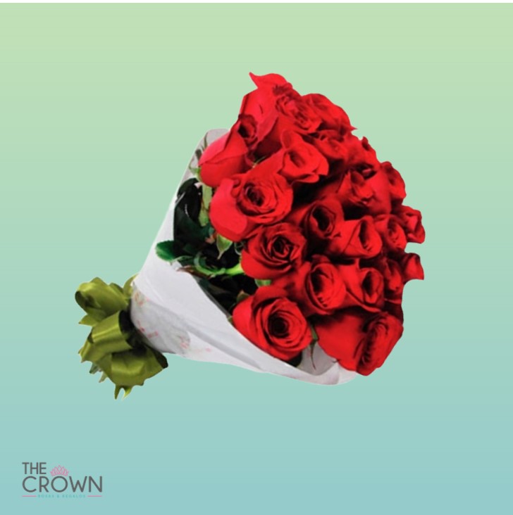 Ramo de 18 Rosas Rojas. - The crown