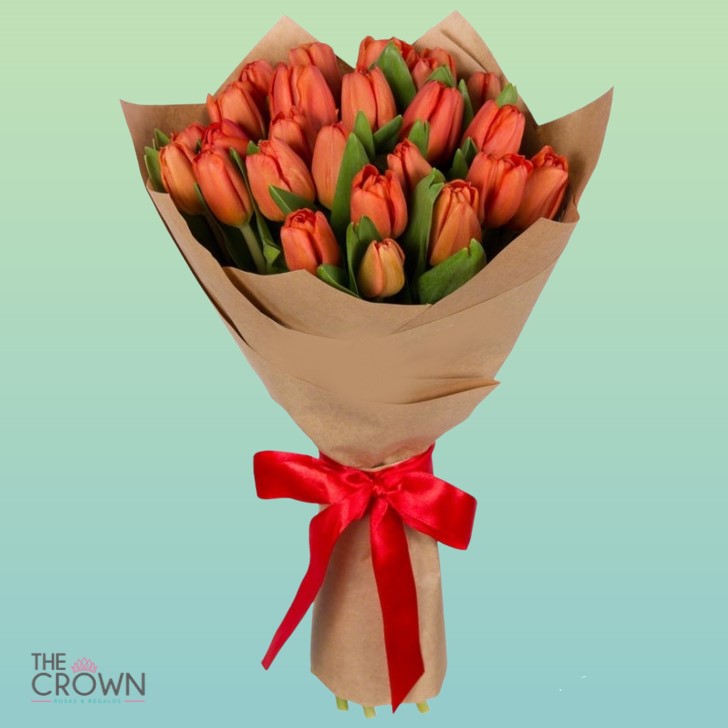 Ramo de 20 Tulipanes. - The crown